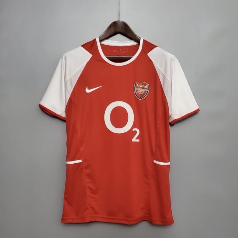 Retro 02/04 Arsenal Home Kit